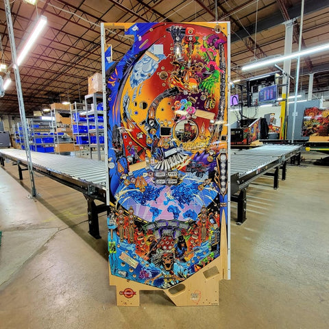 Guns N' Roses Promotional Playfield by Jersey Jack Pinball